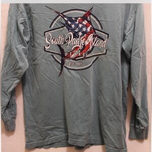 South Padre island blue long sleeve.